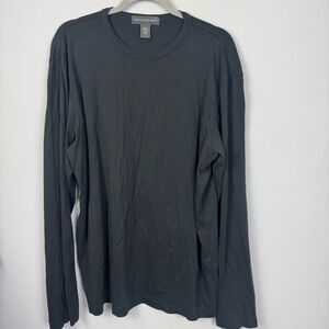 BANANA REPUBLIC | Black Long Sleeve Crewneck Shirt Men’s Size X-Large